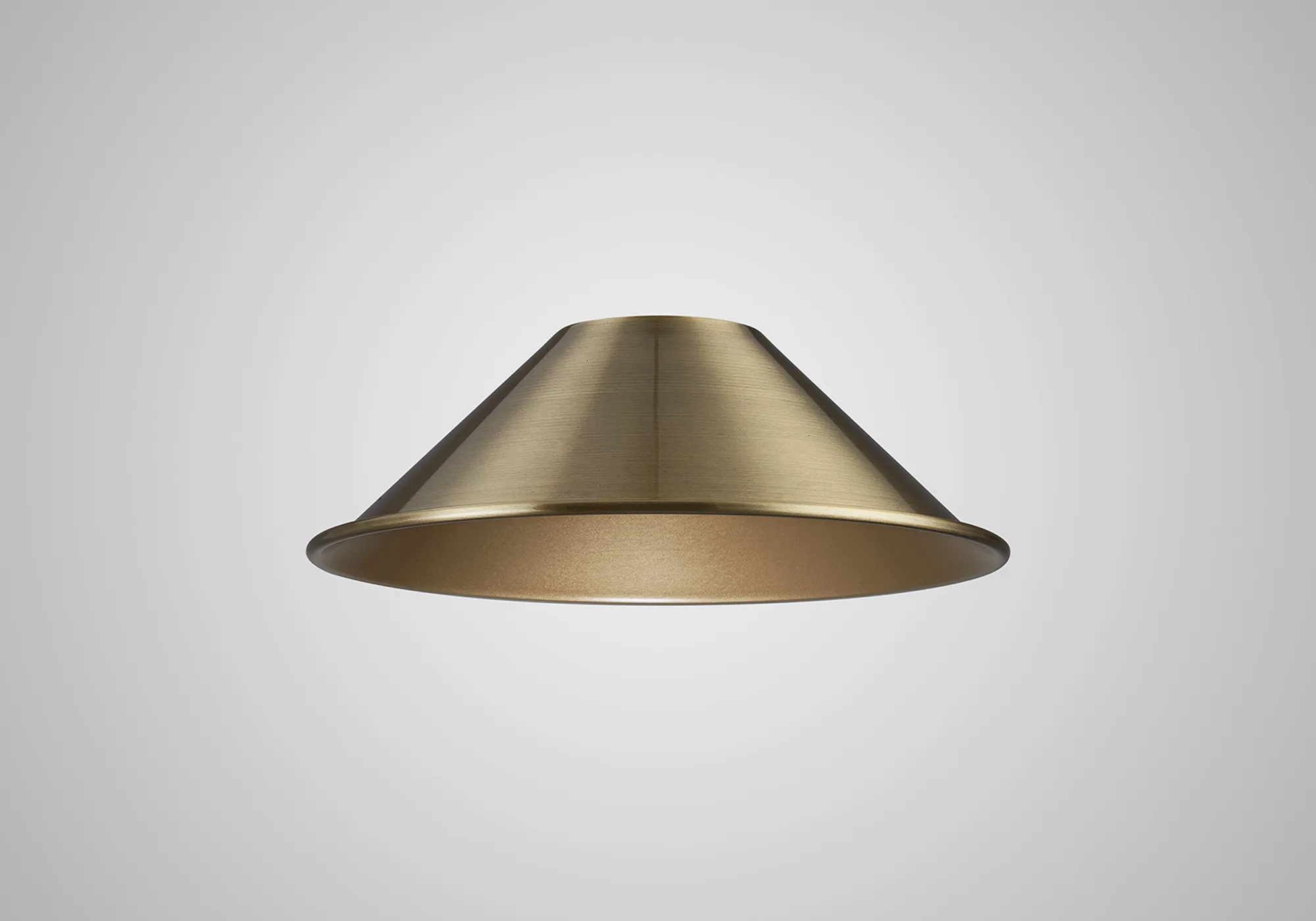 Dreifa Curved Shades Deco Metal Shades